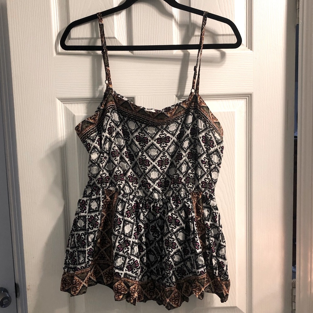 Maurices babydoll tank, EUC, size 1